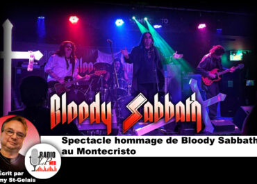 Spectacle hommage de Bloody Sabbath au Montecristo