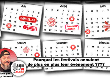 Pourquoi les festivals annulent de plus en plus leur évènement?